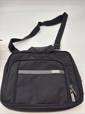 Codi Black Men's Crossbody Laptop Bag